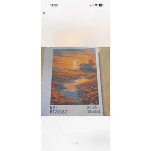 Brand New Landscape Paint by Numbers Painting Kit,